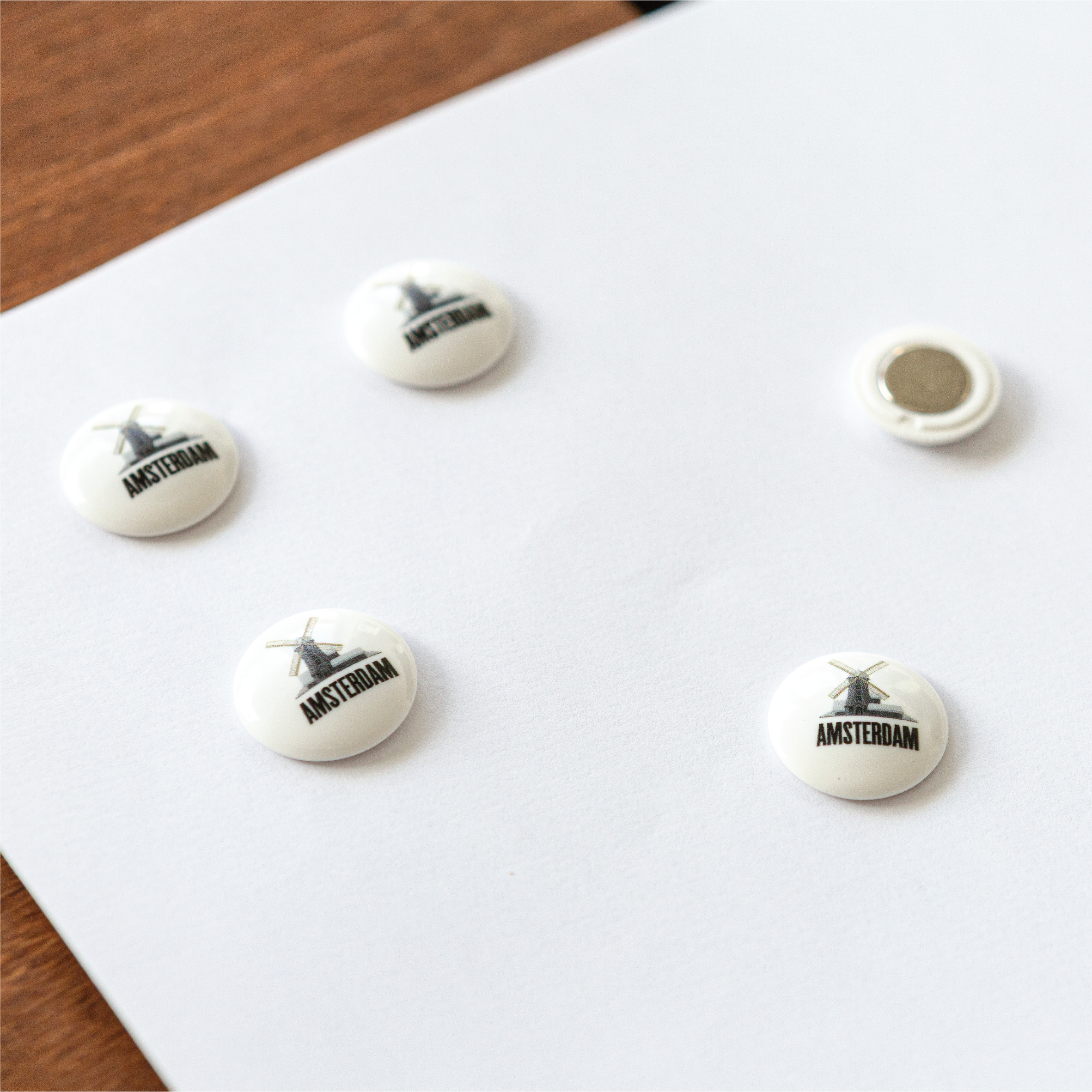 Race Number Magnets (BLACK)