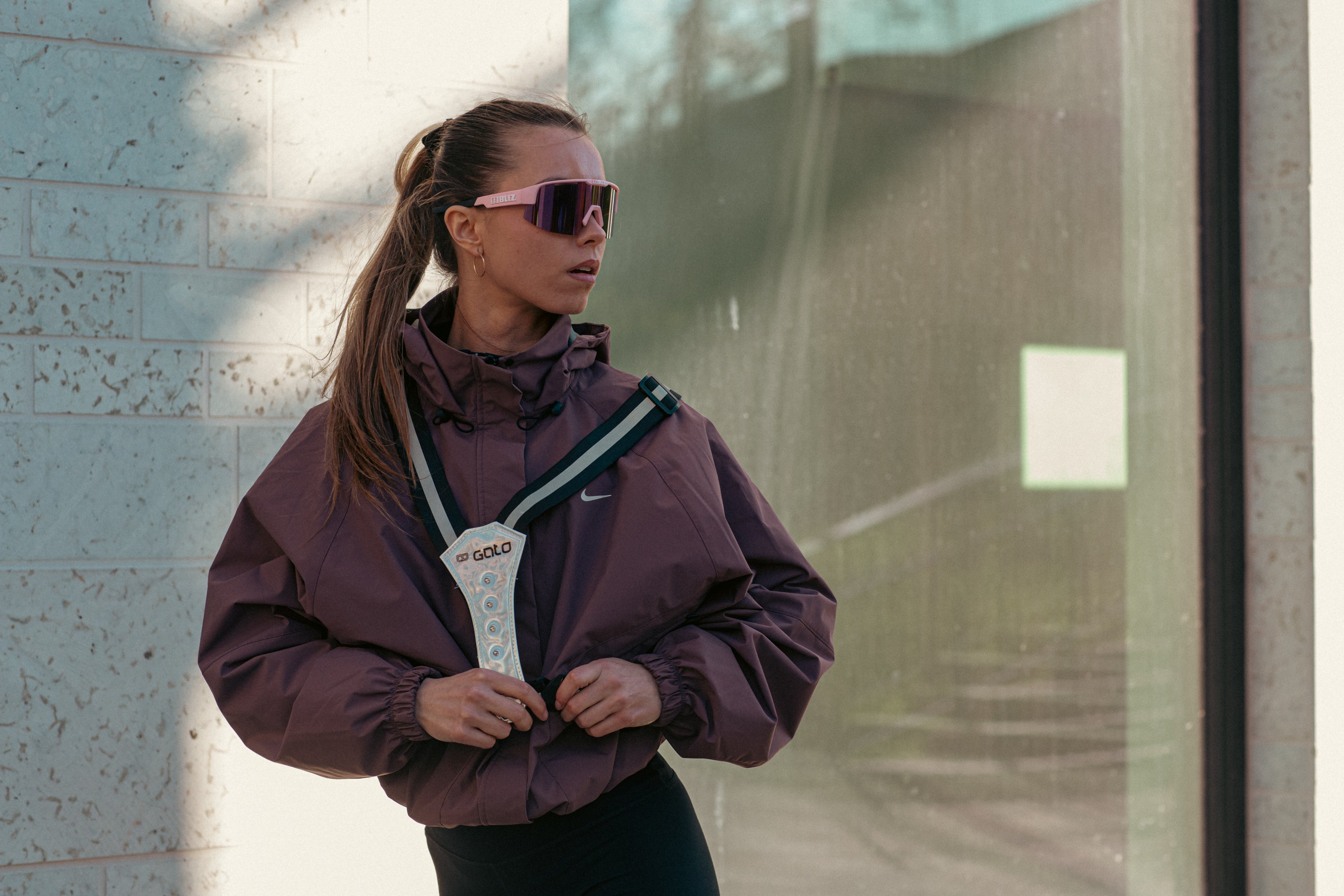 LED SAFER SPORT VEST / GREY