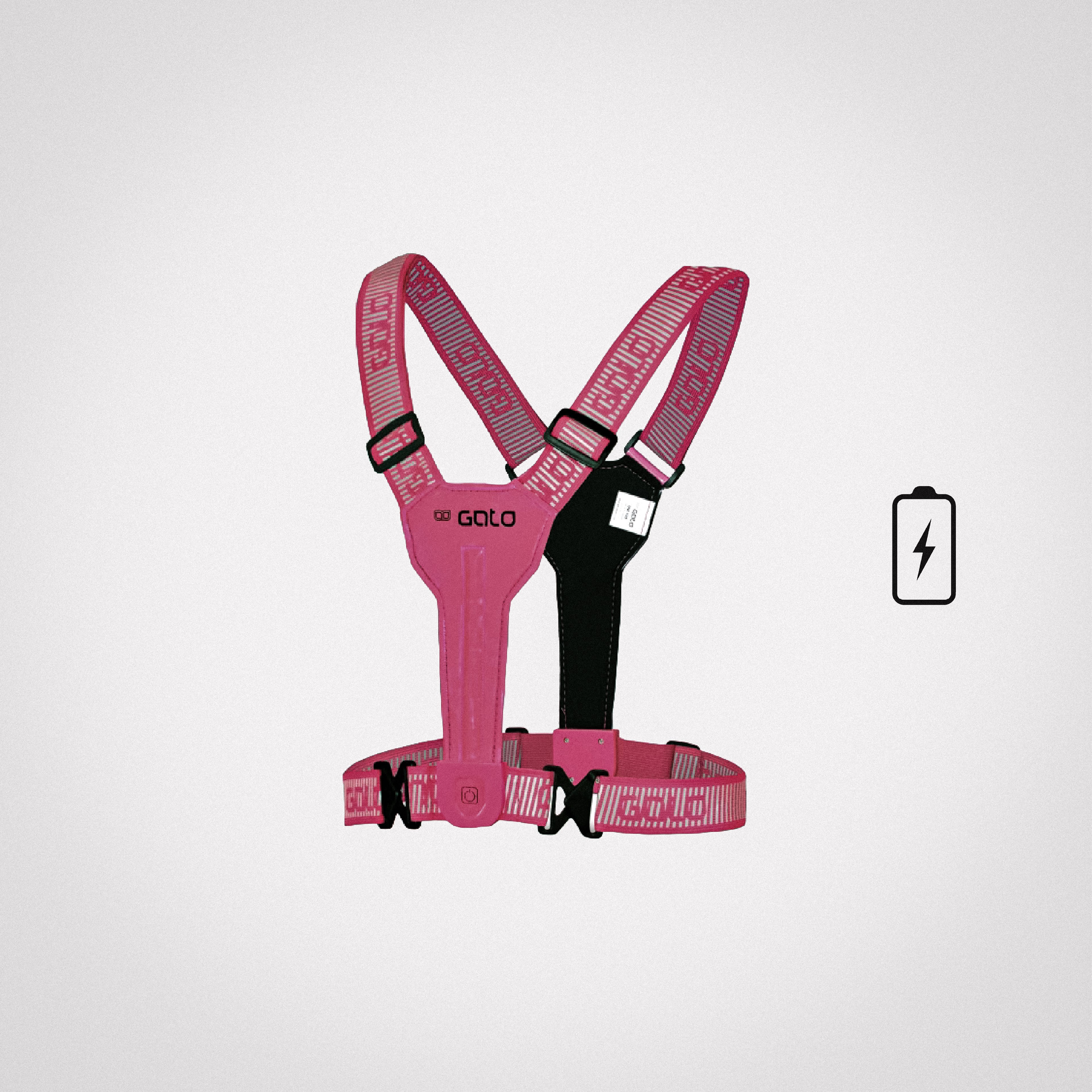 LED USB ULTRA VEST / PINK
