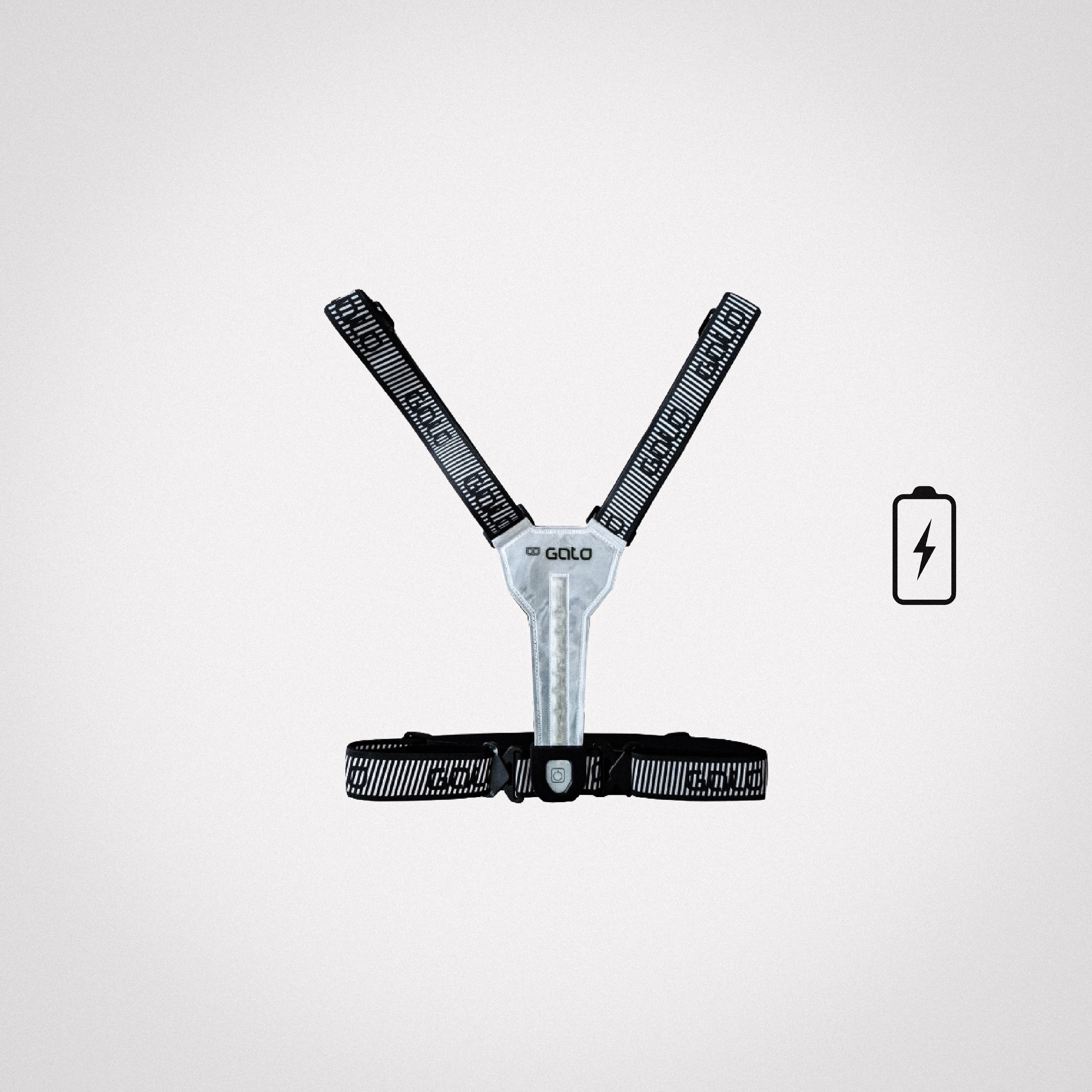 LED USB ULTRA VEST / GREY