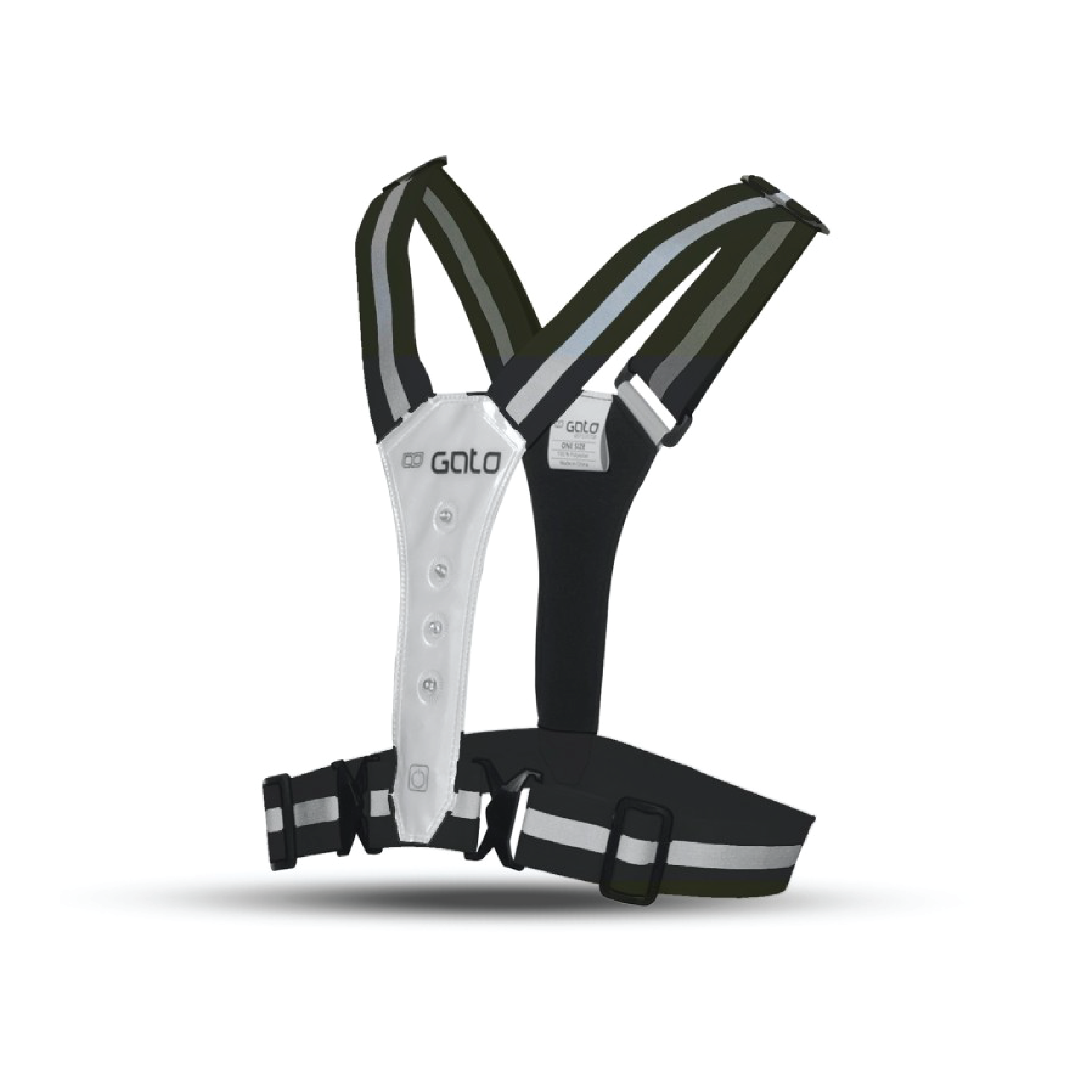 LED SAFER SPORT VEST (GREY)