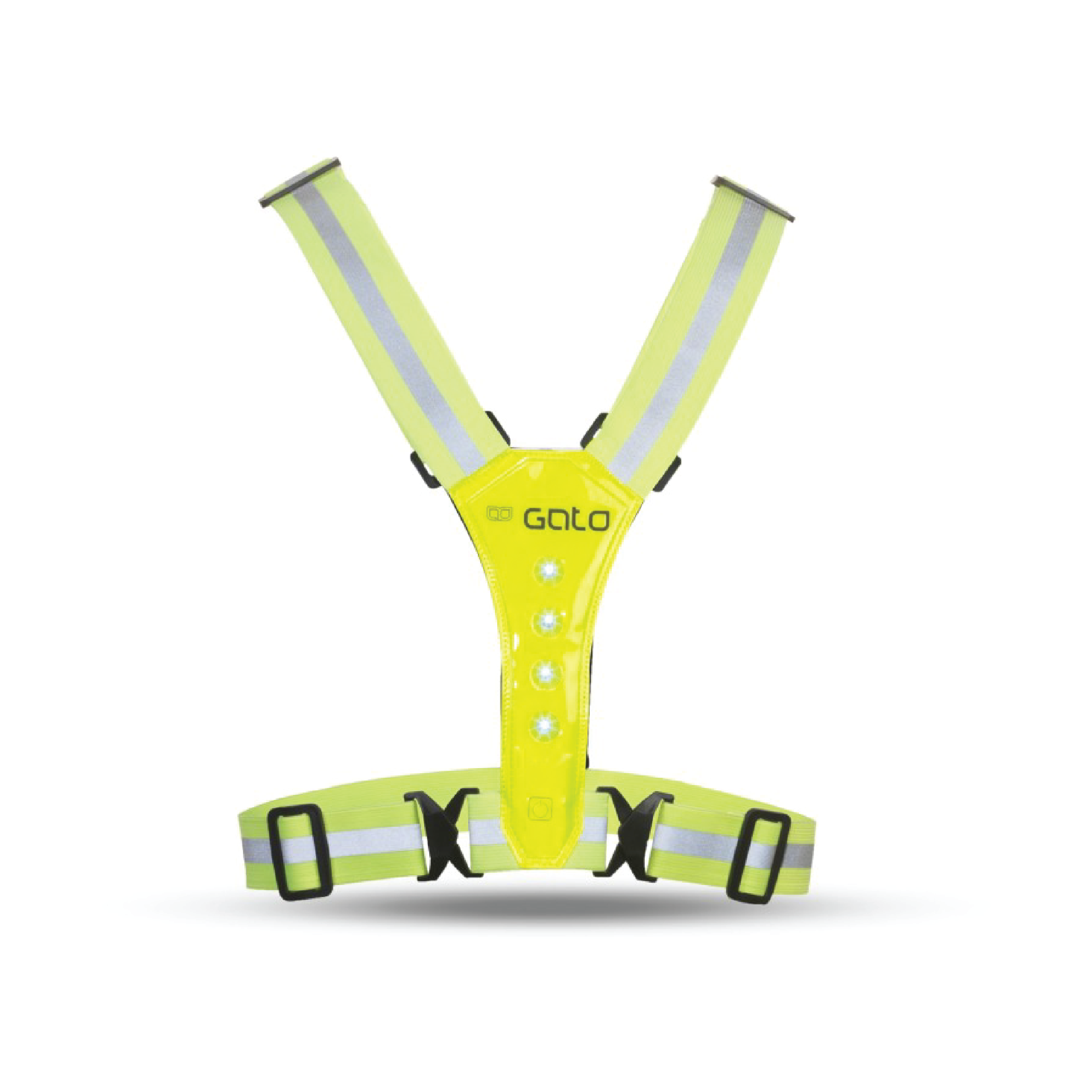 LED SAFER SPORT VEST (YELLOW)