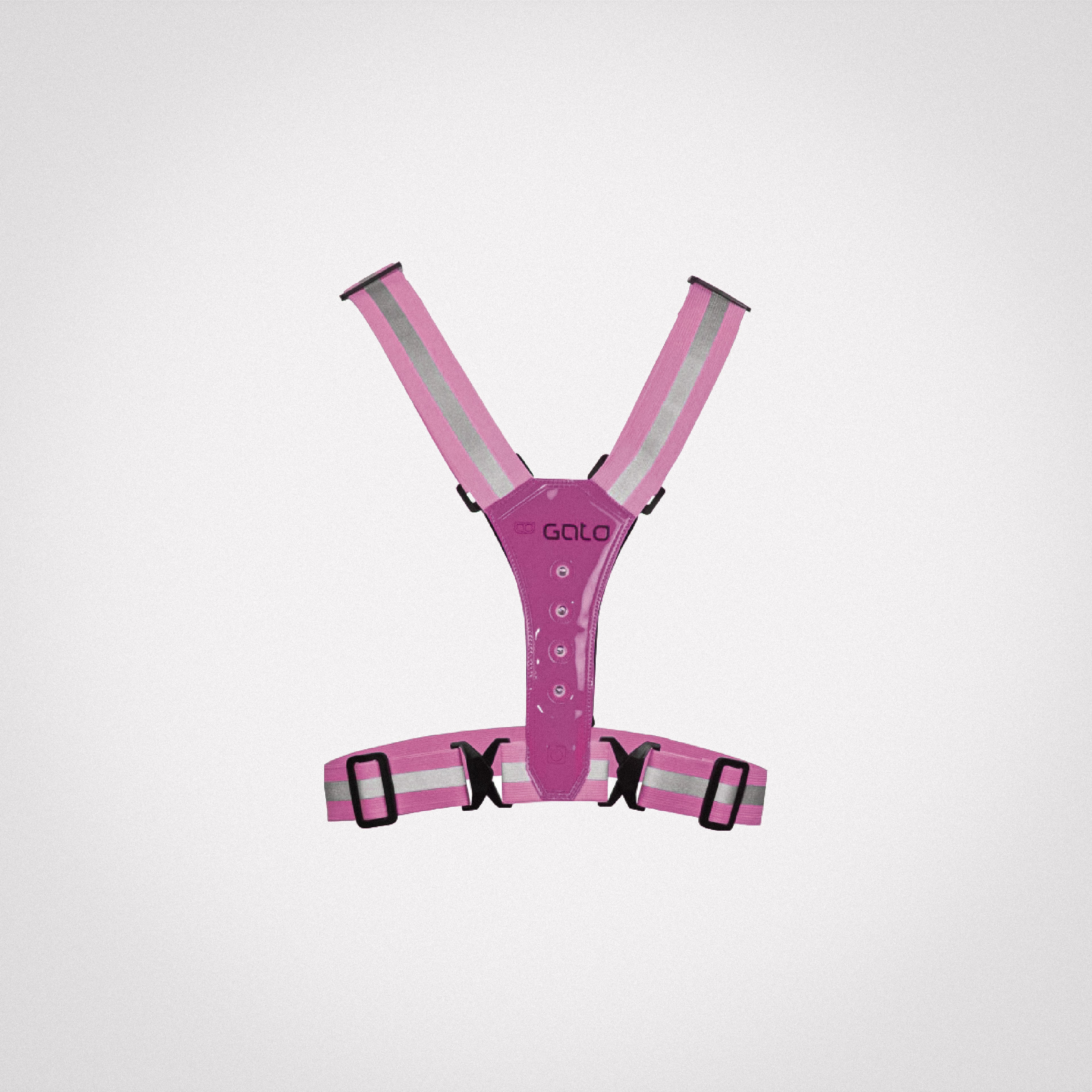 LED SAFER SPORT VEST / PINK