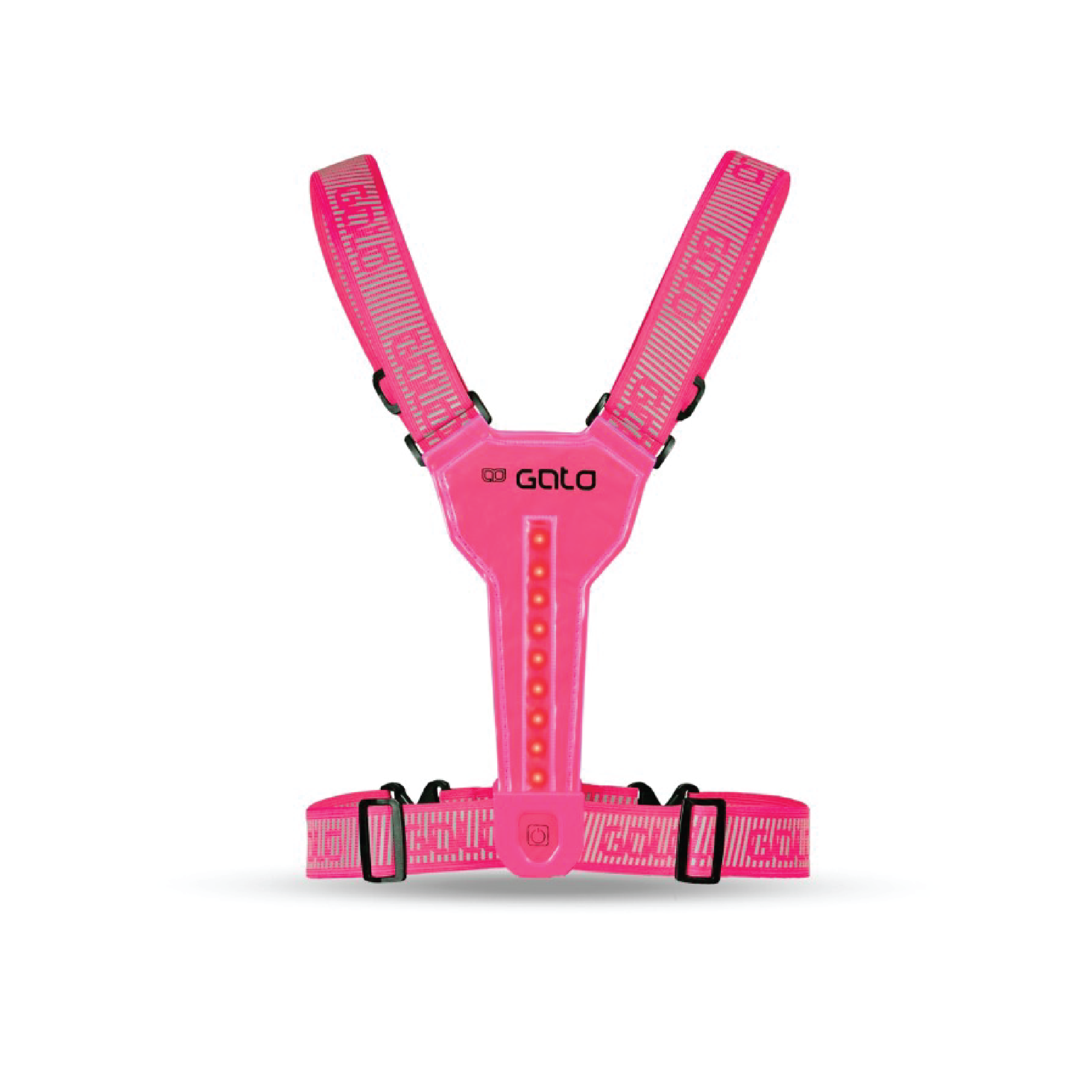 LED USB VEST ULTRA (PINK)