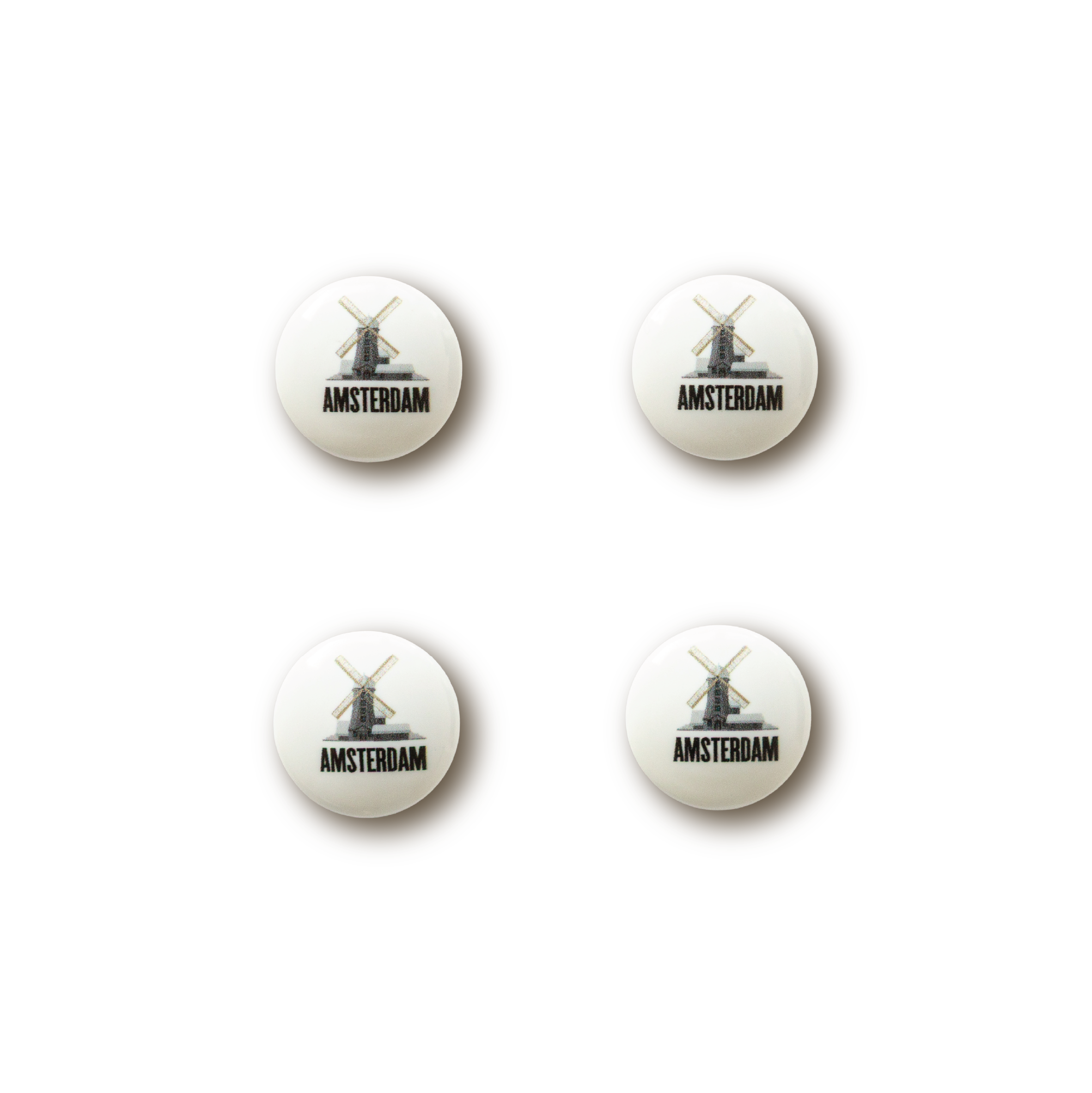 Race Number Magnets (BLACK)