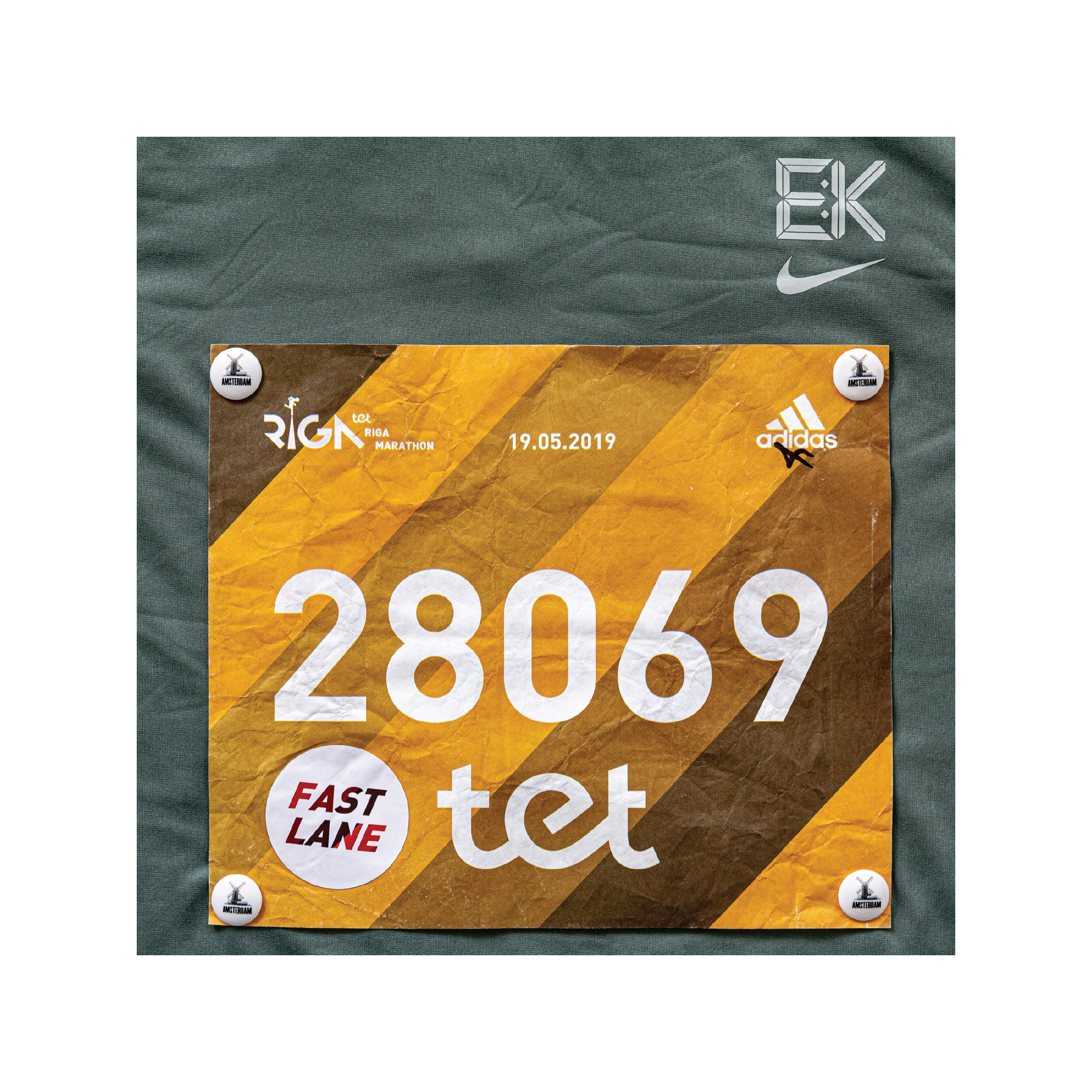 Race Number Magnets (Custom)